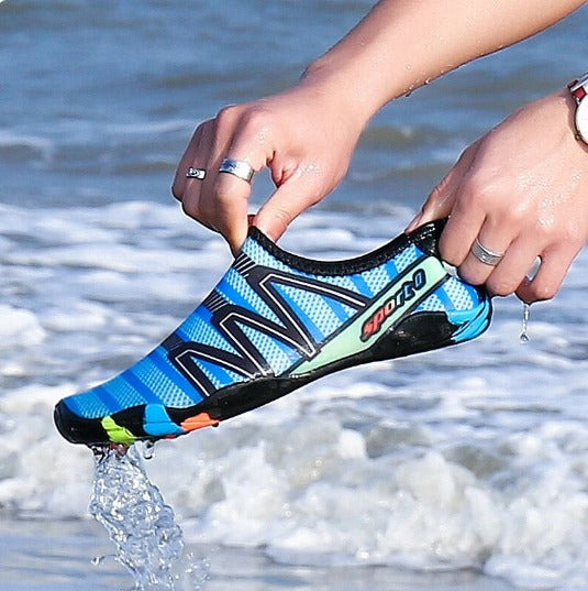 Aqua Seaside Barefoot Sneakers